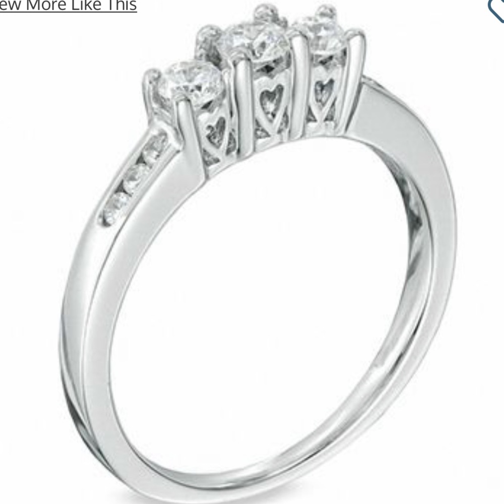 1/2 Carat Diamond ring 14k white gold - Picture 4 of 6